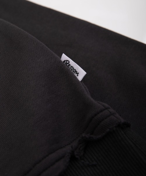 #Re:room（リルーム）の「ロゴエンブロイダリービッグトレーナー（スウェット・メンズ・ブラック/オフホワイト/ベージュ/ライトグリーン・M-L/S-M）」の21枚目の写真