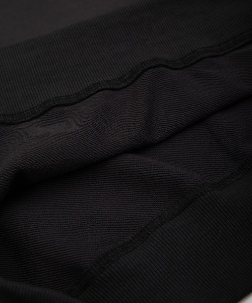 #Re:room（リルーム）の「ロゴエンブロイダリービッグトレーナー（スウェット・メンズ・ブラック/オフホワイト/ベージュ/ライトグリーン・M-L/S-M）」の10枚目の写真