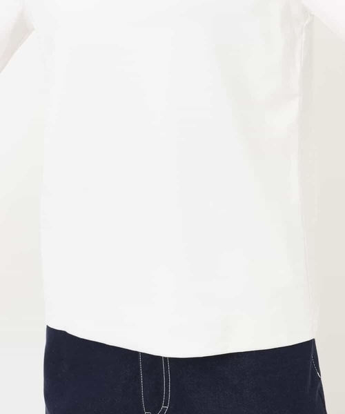 OFUON le MK(オフオンルエムケー)の「フロントホックデザインカットソー/洗える(Tシャツ/カットソー・レディース・ホワイト/ブラック・40/38)」の19枚目の写真