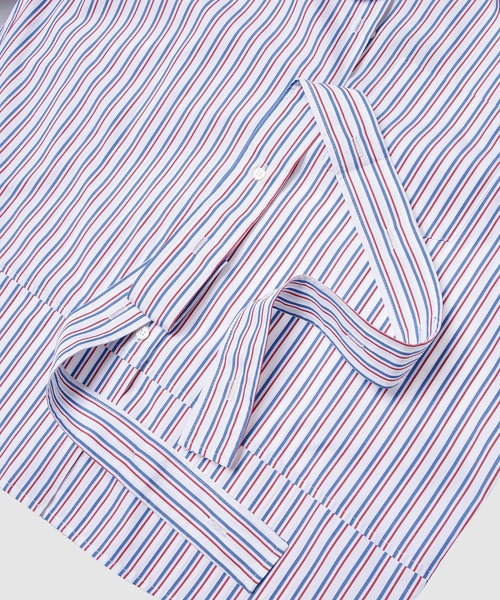 Meryll Rogge（メリル ロッゲ）の「DECONSTRUCTED MEN'S SHIRT W/ HOOD