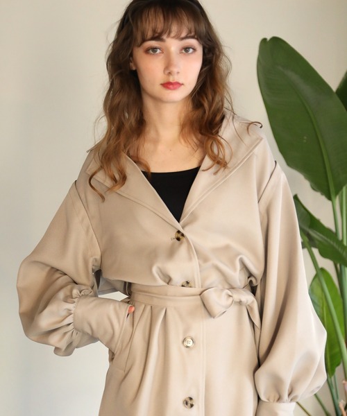 ボレロスリーブアレンジコート（トレンチコート）｜aity（アイティ）