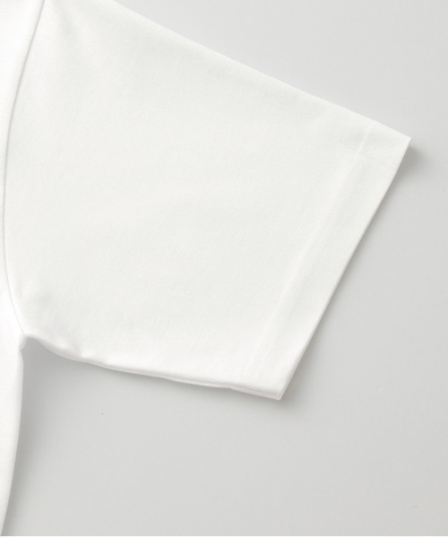 BODY WILD（ボディーワイルド）の「BODY WILD/ボディワイルド ドロップショルダーTシャツ 持続消臭（Tシャツ/カットソー・メンズ・グレイッシュブルー/ホワイト/ブラック・SMALL/MEDIUM/LARGE/X-LARGE）」の7枚目の写真