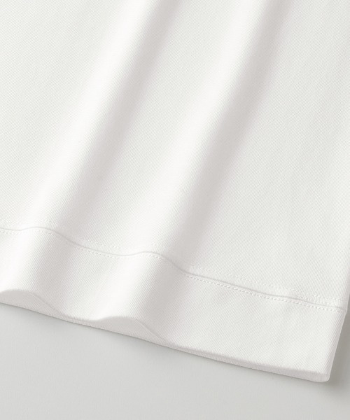 BODY WILD（ボディーワイルド）の「BODY WILD/ボディワイルド ドロップショルダーTシャツ 持続消臭（Tシャツ/カットソー・メンズ・グレイッシュブルー/ホワイト/ブラック・SMALL/MEDIUM/LARGE/X-LARGE）」の8枚目の写真