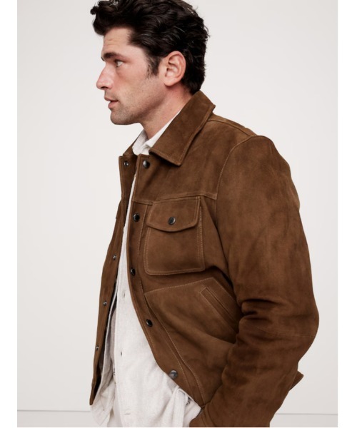 Banana Republic（バナナリパブリック）の「スエードレザー トラッカー