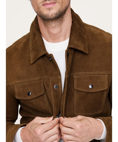 90S Banana Republic スエード レザージャケット バナリパ 90's Banana Republic スエードレザー カバーオール バナリパ