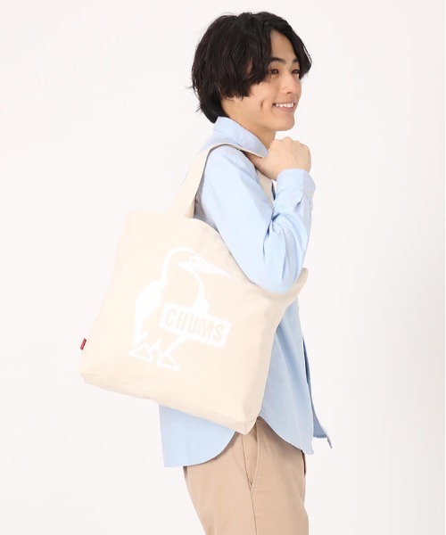 CHUMS（チャムス）の「CHUMS/チャムス トートバッグ Booby Canvas Tote ブービーキャンバストート CH60-3495（トートバッグ・メンズ・レッド/ブラック/ホワイト/ミント/ブルー/グリーン・FREE）」の15枚目の写真