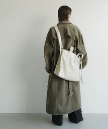 【Knuth Marf】2way loose shoulder bag/黒 Knuth Marf（クヌースマーフ）の「【Knuth Marf/クヌースマーフ