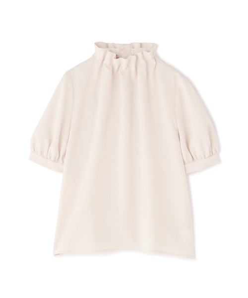 N.（N. Natural Beauty Basic）（エヌエヌナチュラルビューティーベーシック）の「◆ペーパーバック５分袖ブラウス（シャツ/ブラウス・レディース・オフホワイト/ブラック/グレー/ピンク/ライトグリーン・MEDIUM）」の14枚目の写真