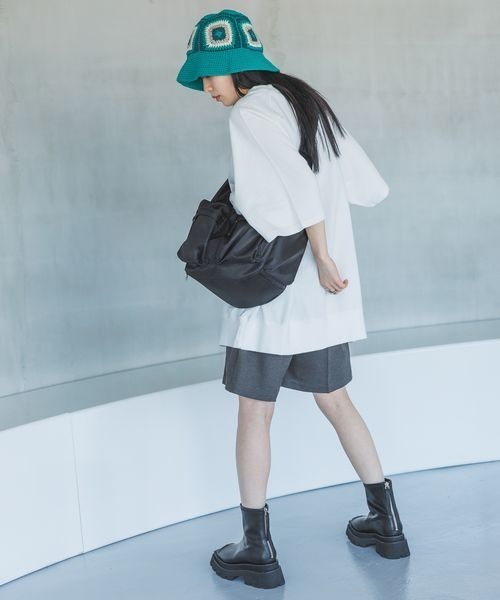 JEANASIS（ジーナシス）の「リネンライクハーフパンツ/192859