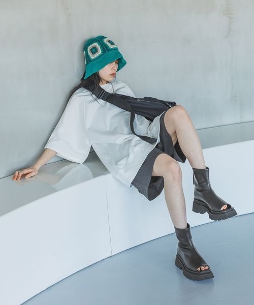 JEANASIS（ジーナシス）の「リネンライクハーフパンツ/192859（その他