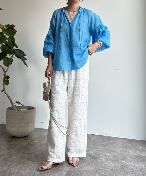 WEB限定】ブロックレースイージーパンツ（その他パンツ