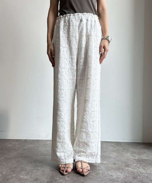 【新品】DOUDOU レースパンツ DouDou パンツ レースパンツ レディース : ZOZOTOWN Yahoo!店