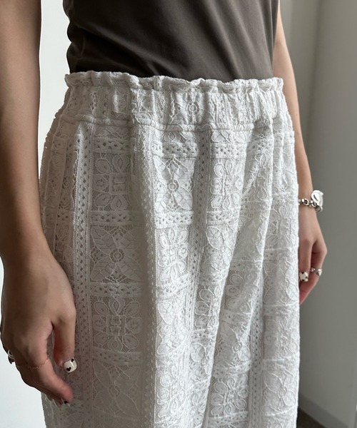 WEB限定】ブロックレースイージーパンツ（その他パンツ