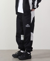 LONSDALE 裏メッシュ ナイロン ワッシャー スノーパンツ 切替  トラック ジョガーパンツ