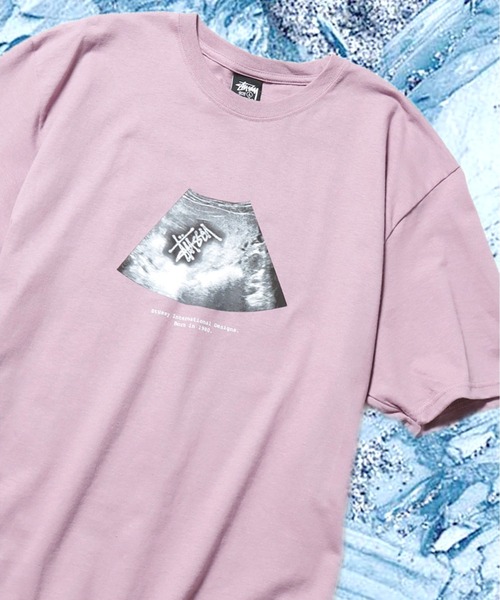 STUSSY(ステューシー)の「STUSSY/ステューシー ULTRA TEE Tシャツ(Tシャツ/カットソー・メンズ・ネイビー/ホワイト/ブラック/ライトパープル・M/L/XXL/XL/S)」の1枚目の写真