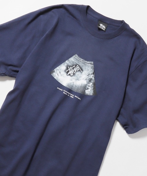 STUSSY(ステューシー)の「STUSSY/ステューシー ULTRA TEE Tシャツ(Tシャツ/カットソー・メンズ・ネイビー/ホワイト/ブラック/ライトパープル・M/L/XXL/XL/S)」の4枚目の写真