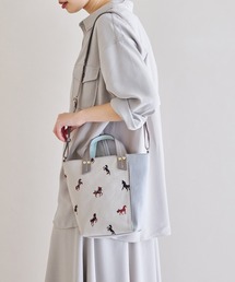 russet | ＜WEB限定＞ダブルフェイスミニショルダーバッグ (CE-1049-WEB)(ショルダーバッグ)