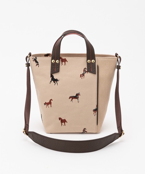 russet（ラシット）の「WEB限定 ダブルフェイスミニショルダーバッグ (CE-1049-WEB)（ショルダーバッグ・レディース・アイボリー/グレー/ベージュ・FREE）」の8枚目の写真