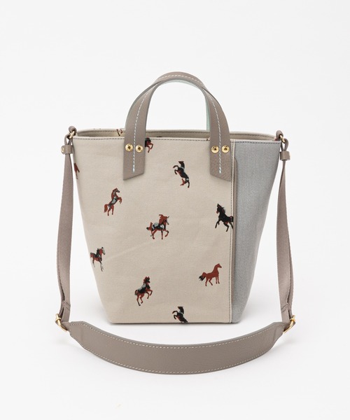 russet（ラシット）の「WEB限定 ダブルフェイスミニショルダーバッグ (CE-1049-WEB)（ショルダーバッグ・レディース・アイボリー/グレー/ベージュ・FREE）」の7枚目の写真