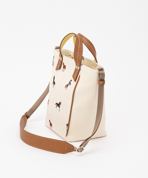 russet（ラシット）の「WEB限定 ダブルフェイスミニショルダーバッグ (CE-1049-WEB)（ショルダーバッグ・レディース・アイボリー/グレー/ベージュ・FREE）」の16枚目の写真