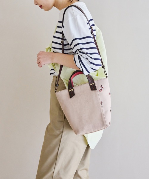 russet（ラシット）の「WEB限定 ダブルフェイスミニショルダーバッグ (CE-1049-WEB)（ショルダーバッグ・レディース・アイボリー/グレー/ベージュ・FREE）」の22枚目の写真