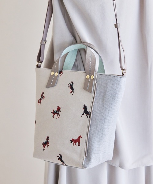 russet（ラシット）の「WEB限定 ダブルフェイスミニショルダーバッグ (CE-1049-WEB)（ショルダーバッグ・レディース・アイボリー/グレー/ベージュ・FREE）」の14枚目の写真