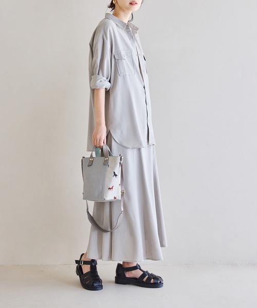 russet（ラシット）の「WEB限定 ダブルフェイスミニショルダーバッグ (CE-1049-WEB)（ショルダーバッグ・レディース・アイボリー/グレー/ベージュ・FREE）」の21枚目の写真