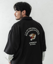 メンズスーベニアBACK刺繍シャツ
