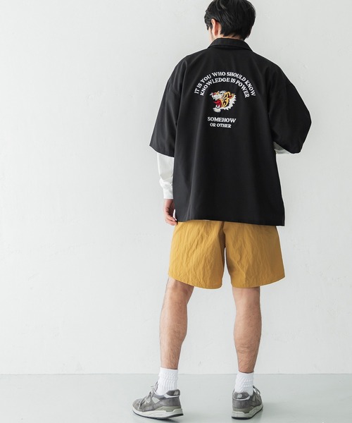 coca(coca)(コカ)の「メンズスーベニアBACK刺繍シャツ(シャツ/ブラウス・メンズ・ブラック/グレー・M/L/XL)」の8枚目の写真