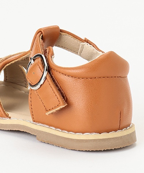 petit main（プティマイン）の「ハートサンダル（スニーカー・キッズ・オフホワイト/シルバー/キャメル・14cm/17cm/16cm/15cm/13cm）」の9枚目の写真