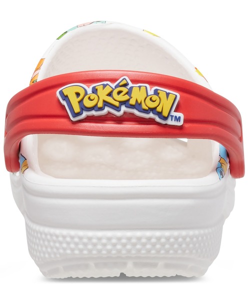 crocs（クロックス）の「クロックス キッズ クラシック ポケモン クロッグ / crocs Kids' Classic Pokemon Clog（サンダル・キッズ・ホワイト・18cm/18.5cm/19cm/19.5cm/20cm/21cm）」の7枚目の写真