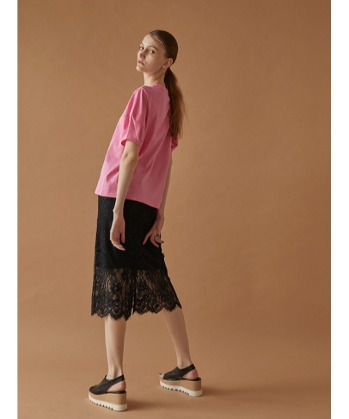 AMAIL（アマイル）の「Bonpon tops（Tシャツ/カットソー・レディース・ピンク/ブルー・FREE）」の10枚目の写真