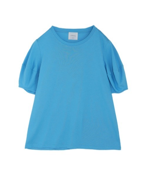 AMAIL（アマイル）の「Bonpon tops（Tシャツ/カットソー・レディース・ピンク/ブルー・FREE）」の12枚目の写真