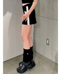 GYDA | サイドラインスウエットスカートライクショートパンツ(スカート)