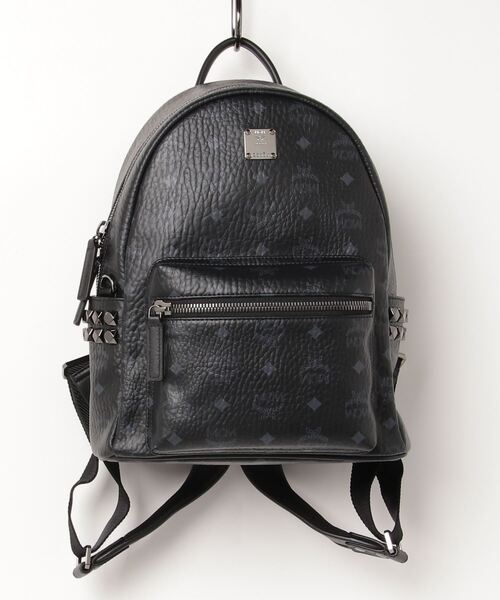 MCM(エムシーエム)の「Small Stark サイドスタッズ バックパック - ヴィセトス(バックパック/リュック・メンズ・ブラック/ベージュ/ブラウン・SMALL)」の22枚目の写真