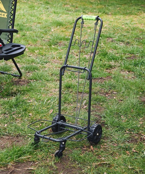 niko and...（ニコアンド）の「【CITY CREEK】キャリーカート（アウトドアグッズ・レディース・オリーブ/ベージュ/チャコールグレー・0）」の4枚目の写真