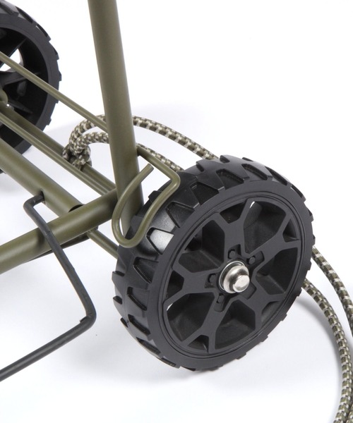 niko and...（ニコアンド）の「【CITY CREEK】キャリーカート（アウトドアグッズ・レディース・オリーブ/ベージュ/チャコールグレー・0）」の15枚目の写真