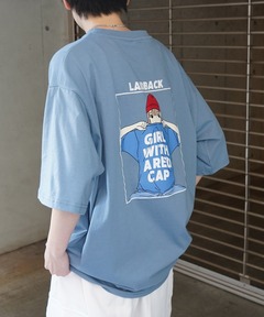 アディレニウム シーズン 5 オーバーサイズ デニム Tシャツ