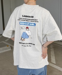 ILL'S（イルズ）の「【RED CAP GIRL】バックプリント / フロントプリント ビッグシルエット半袖Tシャツ カットソー ユニセックス（Tシャツ/カットソー）」