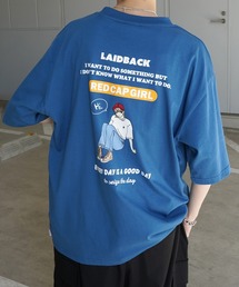 ILL'S（イルズ）の「【RED CAP GIRL】バックプリント / フロントプリント ビッグシルエット半袖Tシャツ カットソー ユニセックス（Tシャツ/カットソー）」