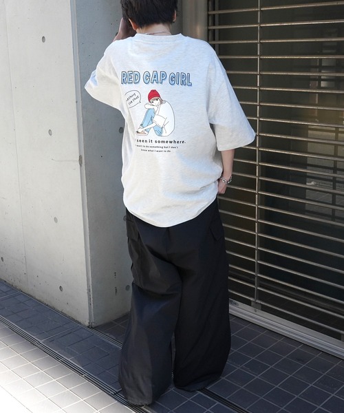 セール】25SS【新柄追加】【RED CAP GIRL】バックプリント