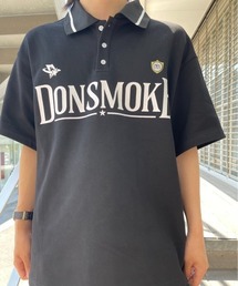 A'GEM/9 × .kom『DONSMOKE/ドンスモーク』ロゴカラーシャツ 半袖カットソー