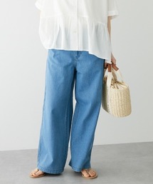 ライトデニム2WAYサロペットパンツ