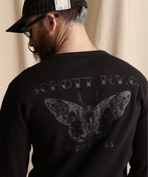 schott（ショット）の「Schott/ショット/HONEYCOMB WAFFLE T-SHIRT CHICANA/チカーナ ハニカムワッフルTシャツ（Tシャツ/カットソー）」