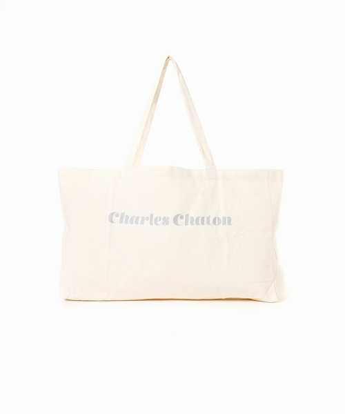 Charles Chaton（シャルルシャトン）の「huge tote bag トートバッグ（トートバッグ・レディース・ピンク/シルバー/ゴールド・FREE）」の2枚目の写真