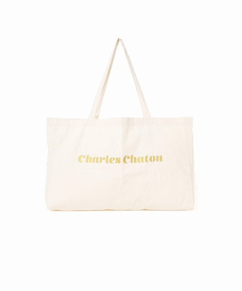 Charles Chaton（シャルルシャトン）の「huge tote bag トートバッグ（トートバッグ・レディース・ピンク/シルバー/ゴールド・FREE）」の3枚目の写真