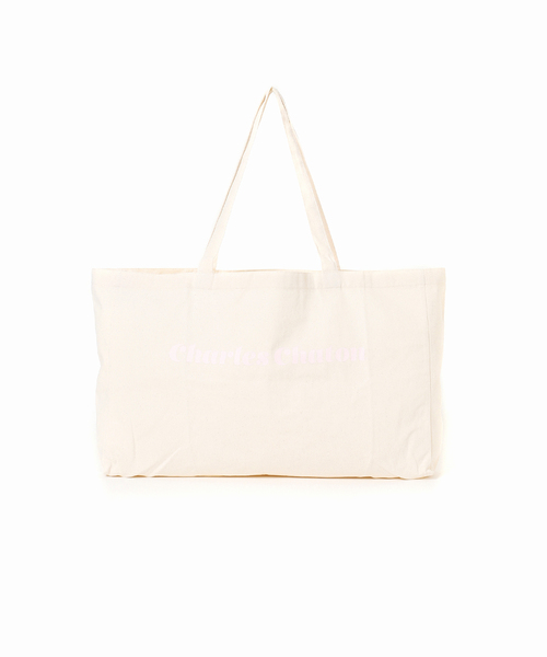Charles Chaton（シャルルシャトン）の「huge tote bag トートバッグ（トートバッグ・レディース・ピンク/シルバー/ゴールド・FREE）」の4枚目の写真
