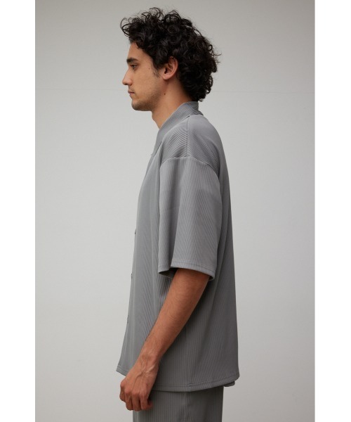 AZUL by moussy(アズールバイマウジー)の「リップルリラックスシャツ(シャツ/ブラウス・メンズ・ブラック/ライトブルー/ライトグレー・FREE)」の12枚目の写真