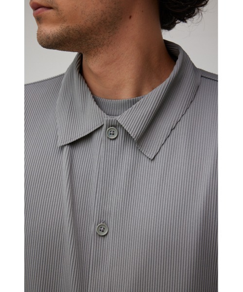 AZUL by moussy(アズールバイマウジー)の「リップルリラックスシャツ(シャツ/ブラウス・メンズ・ブラック/ライトブルー/ライトグレー・FREE)」の22枚目の写真