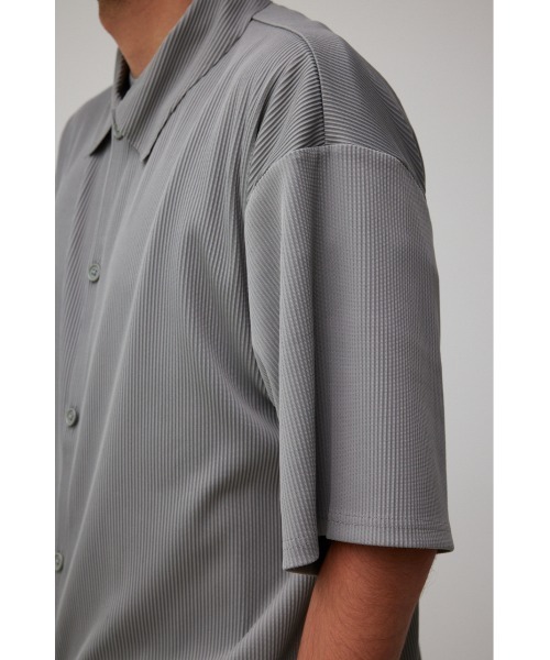 AZUL by moussy(アズールバイマウジー)の「リップルリラックスシャツ(シャツ/ブラウス・メンズ・ブラック/ライトブルー/ライトグレー・FREE)」の19枚目の写真